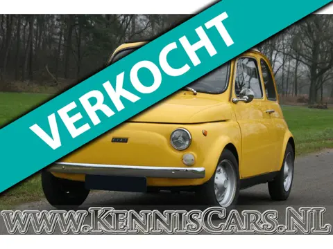 Fiat 1971 500F Sedan