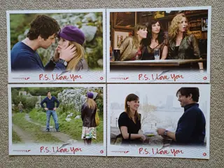 P.s.  I   LOVE   YOU     lobbycard set.