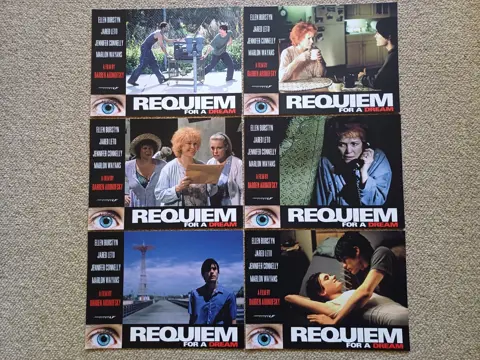 REQUIEM FOR A DREAM lobbycard set.