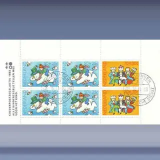 Kinderzegels (blok) (1983)