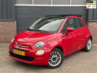 Fiat 500 C |1.2 Popstar/ Cabrio / Inclusief onderhoudsbeurt