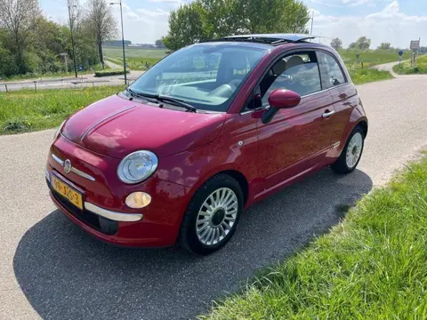 Fiat 500 1.2 S&S Lounge !OPEN PANODAK!  !LEER! AUTOMAAT!
