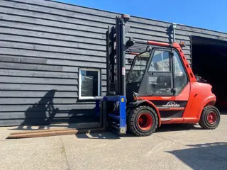 Linde H80T-900 Heftruck Sideshift Vorkenspreider (bj 2000)