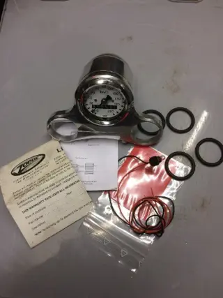 Harley, nieuwe alu. Km/h houder