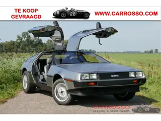 DeLorean DMC-12 Te koop gevraagd (bj 1981)