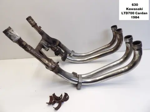 UITLAATBOCHTEN Kawasaki LTD 700 1970 - 2012