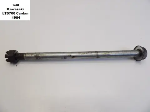 ACHTER AS Kawasaki LTD 700 1970 - 2012