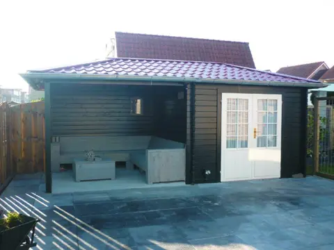 Tuinhuis-Blokhut 3030 Z: 576 x 300 x 263 cm (h)