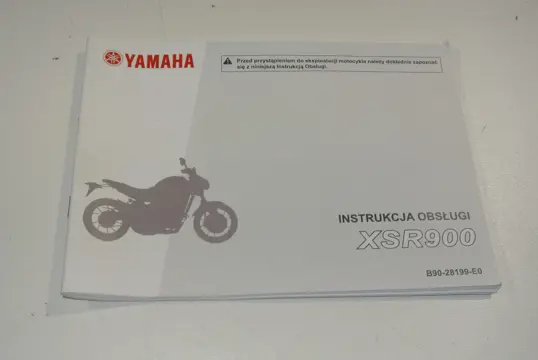 INSTRUCTIEBOEKJE Yamaha XSR 900 2016 - 2018