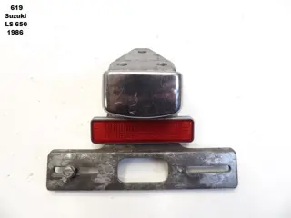 KENTEKENPLAATHOUDER Suzuki LS 650 1986 - 2004