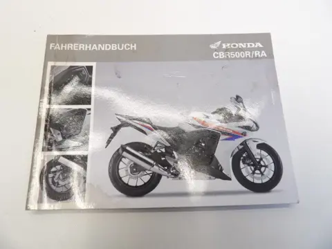 INSTRUCTIEBOEKJE Honda CBR 500 R 2013 - 2015