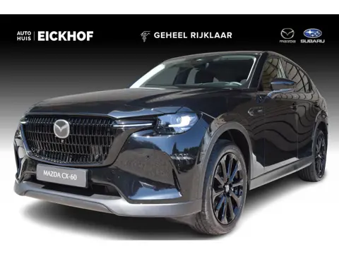 Mazda CX-60 2.5 e-SkyActiv PHEV Exclusive-line Business Edition - Black Edition - € 2.000,- Voorraad