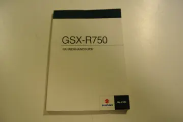 INSTRUCTIEBOEKJE Suzuki GSR 750 2011 - 2016