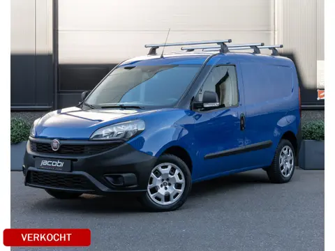 Fiat Dobló Cargo 1.4 Fire L1H1 SX | Airco | 3 Sits | Blauw | Benzine | Dakrail | 2018 | INCL BTW VER