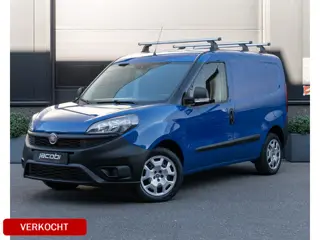 Fiat Dobló Cargo 1.4 Fire L1H1 SX | Airco | 3 Sits | Blauw | Benzine | Dakrail | 2018 | INCL BTW VER