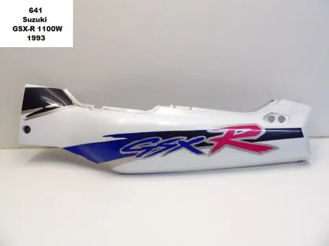 LINKER ACHTERKANT Suzuki GSX R 1100 1993 - 1994