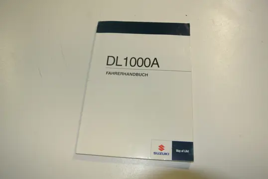 INSTRUCTIEBOEKJE Suzuki DL 1000 V STROM 2014 - 2016