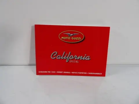 INSTRUCTIEBOEKJE Moto Guzzi California EV 1998 - 2011