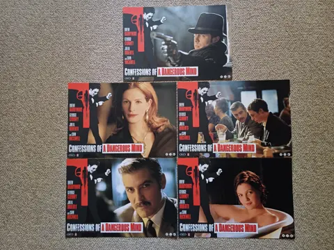 CONFESSIONS  OF  A  DANGEROUS MIND     lobbycard set**