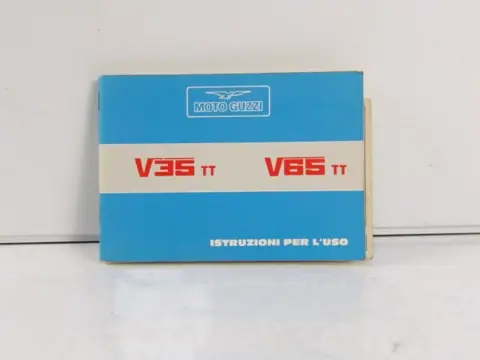 INSTRUCTIEBOEKJE Moto Guzzi V35 V50 V65 1970 - 2011