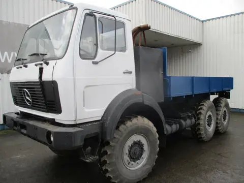 Mercedes-Benz SK FAP 2026 , V8 , 6x6 , ZF Manual , Spring suspension , EX army