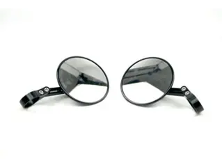 Used Spiegelset stuureind uni zwart