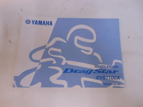 INSTRUCTIEBOEKJE Yamaha XVS 1100 Dragstar 1999 - 2007