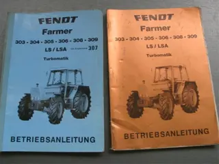Manual Fendt Farmer 303 t/m 309 LS /LSA