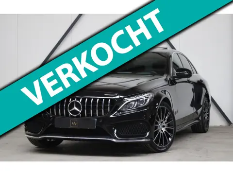 Mercedes-Benz C-klasse 250 AMG-Line l Luchtvering l HEAD-UP l Burmester l Memory l Schuifdak
