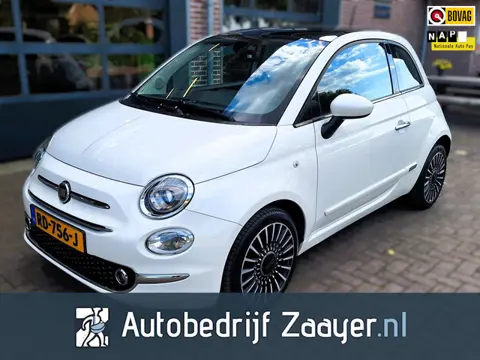 Fiat 500 1.2 Lounge mooie auto met panodak