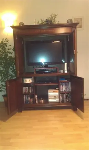 Kersenhouten tv kast