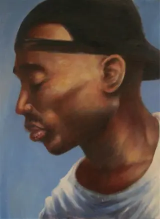 Tupac Shakur Schilderij