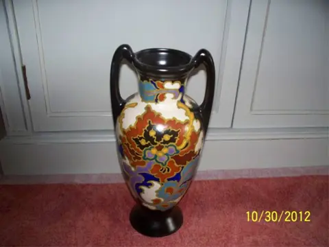 Zeer mooie goudse vaas