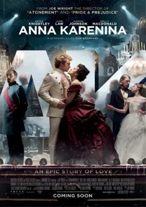 ANNA KARENINA filmposter.