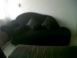 Mooie moderne zwarte Fauteuil