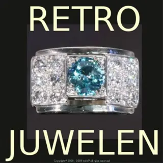 Antiquair gespecialiseerd in verkopen van Art-nouveau ringen