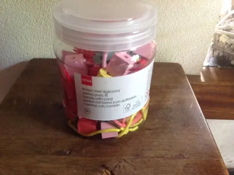 Creatief - rijgkaarten / kralen