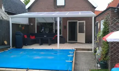 Terrasoverkapping incl led verlichting