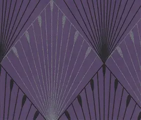 Retro paars trendy behang 61