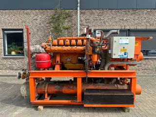 MAN E2842E Stamford 295 kVA gas WKK generatorset good condition !