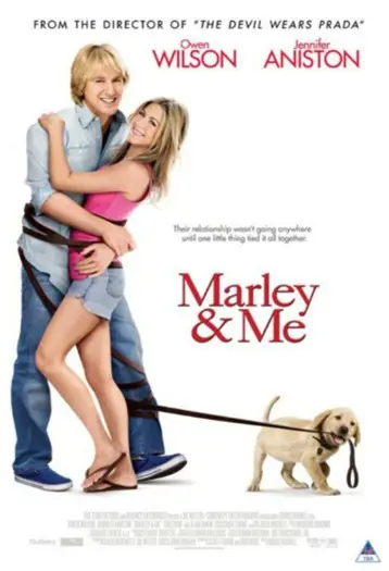 MARLEY and ME filmposter.