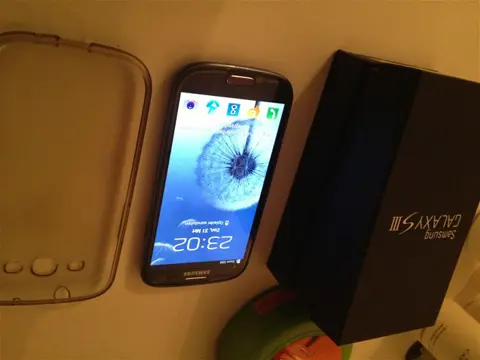 SAMSUNG GALAXY S3 ZGAN PEBBLE BLUE