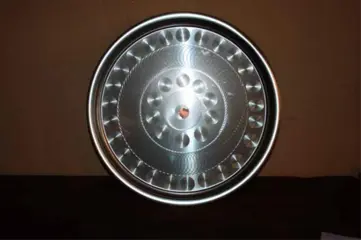 Mooi zilverkleurig dienblad (70cm)