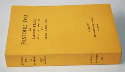 L'Histoire d'O originele uitgave 1954, 3.215e exemplaar.