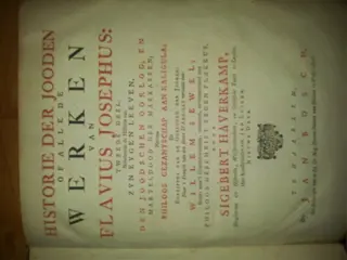 Historie der Jooden/Flavius Josephus