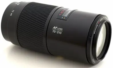 Minolta eerste generatie autofocuslens 70-210mm