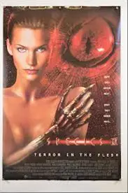 SPECIES II filmposter.