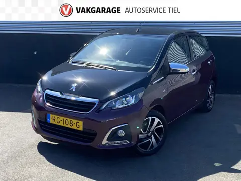 Peugeot 108 1.0 e-VTi Allure Bi-Tone - LM velgen, FullMap navigarie, Airconditioning, Bluetooth.