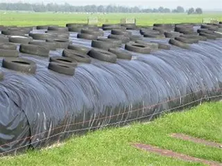 Oude autobanden gratis op te halen