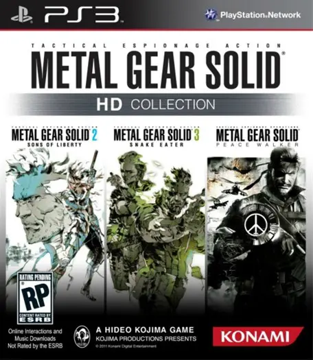 Metal Gear Solid HD Collection PS3